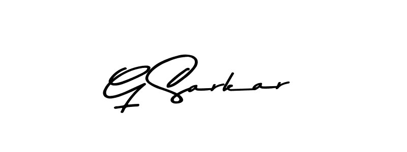 Asem Kandis PERSONAL USE is a professional signature style that is perfect for those who want to add a touch of class to their signature. It is also a great choice for those who want to make their signature more unique. Get G Sarkar name to fancy signature for free. G Sarkar signature style 9 images and pictures png