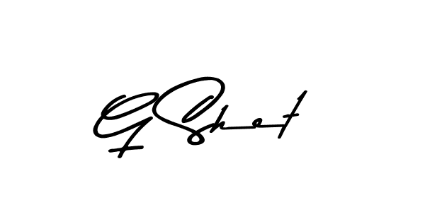 Also we have G Shet name is the best signature style. Create professional handwritten signature collection using Asem Kandis PERSONAL USE autograph style. G Shet signature style 9 images and pictures png