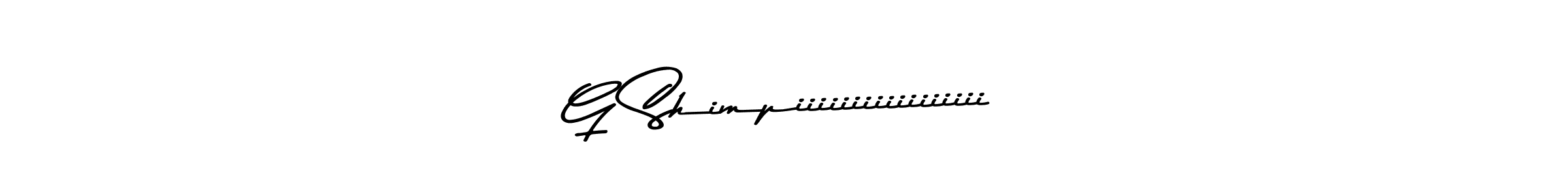 How to make G Shimpiiiiiiiiiiiiiiiii signature? Asem Kandis PERSONAL USE is a professional autograph style. Create handwritten signature for G Shimpiiiiiiiiiiiiiiiii name. G Shimpiiiiiiiiiiiiiiiii signature style 9 images and pictures png