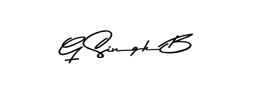 Use a signature maker to create a handwritten signature online. With this signature software, you can design (Asem Kandis PERSONAL USE) your own signature for name G Singh B. G Singh B signature style 9 images and pictures png