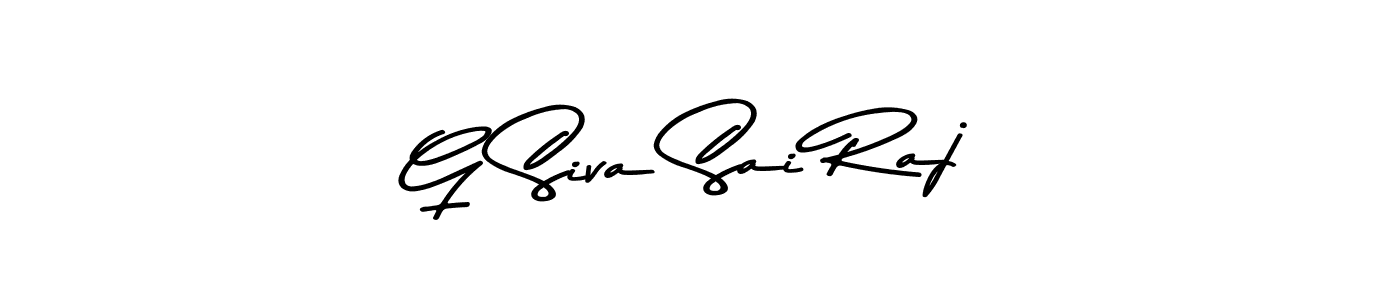 G Siva Sai Raj stylish signature style. Best Handwritten Sign (Asem Kandis PERSONAL USE) for my name. Handwritten Signature Collection Ideas for my name G Siva Sai Raj. G Siva Sai Raj signature style 9 images and pictures png