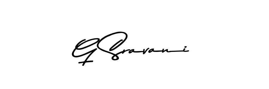 You should practise on your own different ways (Asem Kandis PERSONAL USE) to write your name (G Sravani) in signature. don't let someone else do it for you. G Sravani signature style 9 images and pictures png