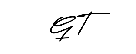 Create a personalized artistic stamp with G T in Asem Kandis PERSONAL USE font. Perfect for visual artists, designers, and influencers. G T signature style 9 images and pictures png