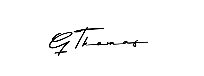 G Thomas stylish signature style. Best Handwritten Sign (Asem Kandis PERSONAL USE) for my name. Handwritten Signature Collection Ideas for my name G Thomas. G Thomas signature style 9 images and pictures png