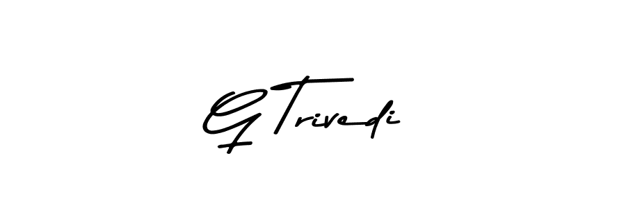 Also we have G Trivedi name is the best signature style. Create professional handwritten signature collection using Asem Kandis PERSONAL USE autograph style. G Trivedi signature style 9 images and pictures png