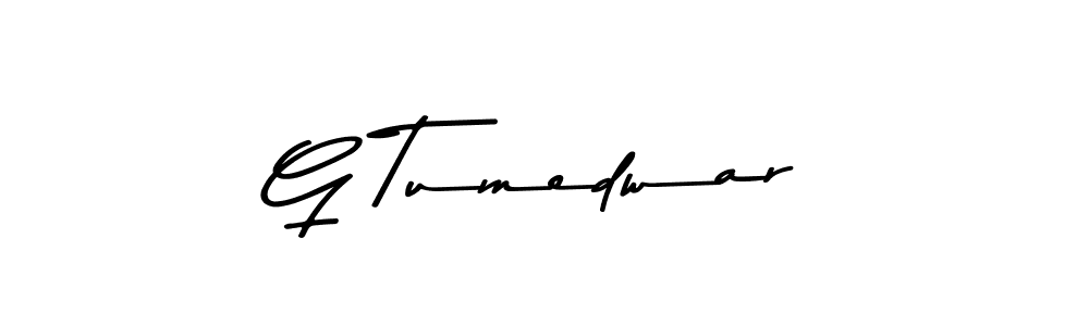 Here are the top 10 professional signature styles for the name G Tumedwar. These are the best autograph styles you can use for your name. G Tumedwar signature style 9 images and pictures png