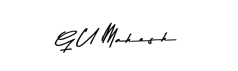 It looks lik you need a new signature style for name G U Mahesh. Design unique handwritten (Asem Kandis PERSONAL USE) signature with our free signature maker in just a few clicks. G U Mahesh signature style 9 images and pictures png