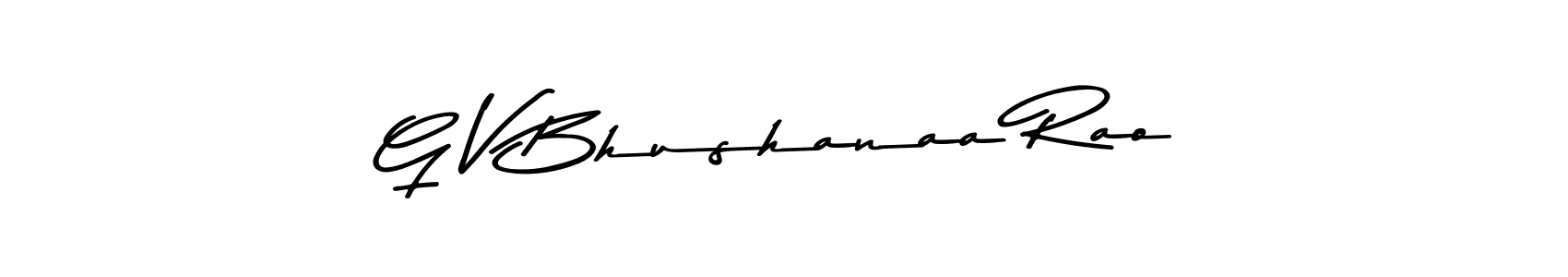 How to make G V Bhushanaa Rao signature? Asem Kandis PERSONAL USE is a professional autograph style. Create handwritten signature for G V Bhushanaa Rao name. G V Bhushanaa Rao signature style 9 images and pictures png