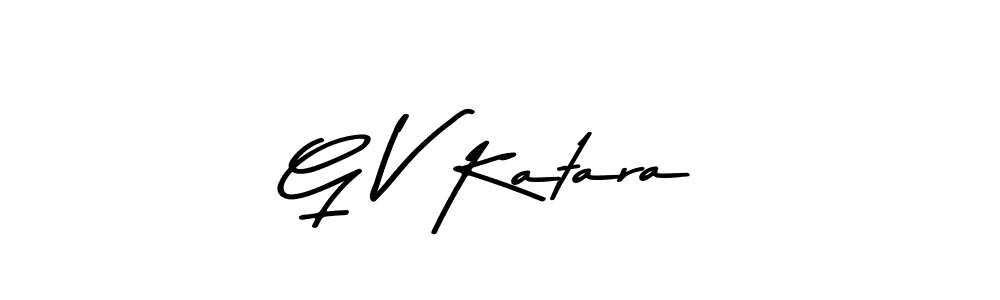 Make a short G V Katara signature style. Manage your documents anywhere anytime using Asem Kandis PERSONAL USE. Create and add eSignatures, submit forms, share and send files easily. G V Katara signature style 9 images and pictures png