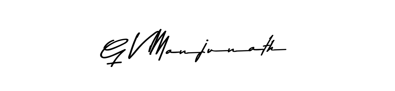 Similarly Asem Kandis PERSONAL USE is the best handwritten signature design. Signature creator online .You can use it as an online autograph creator for name G V Manjunath. G V Manjunath signature style 9 images and pictures png