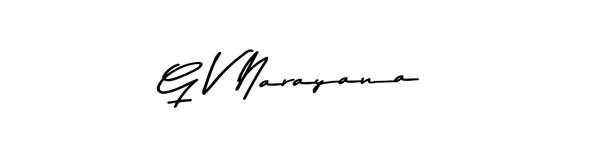 if you are searching for the best signature style for your name G V Narayana. so please give up your signature search. here we have designed multiple signature styles  using Asem Kandis PERSONAL USE. G V Narayana signature style 9 images and pictures png