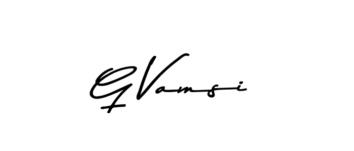 Asem Kandis PERSONAL USE is a professional signature style that is perfect for those who want to add a touch of class to their signature. It is also a great choice for those who want to make their signature more unique. Get G Vamsi name to fancy signature for free. G Vamsi signature style 9 images and pictures png