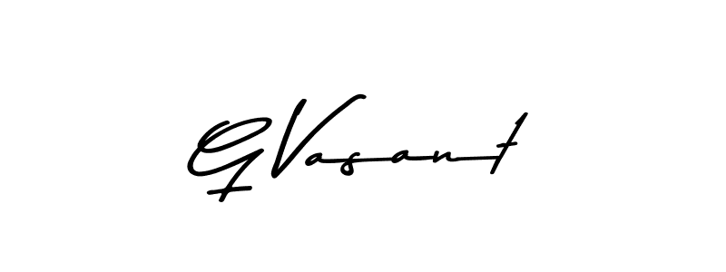 Check out images of Autograph of G Vasant name. Actor G Vasant Signature Style. Asem Kandis PERSONAL USE is a professional sign style online. G Vasant signature style 9 images and pictures png