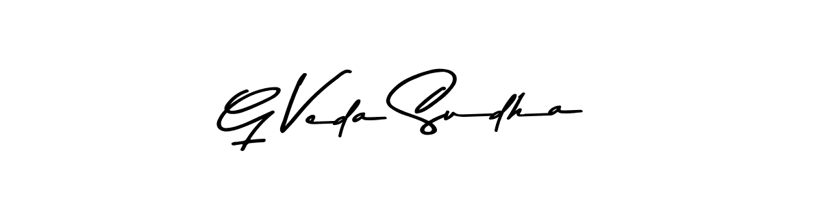 Similarly Asem Kandis PERSONAL USE is the best handwritten signature design. Signature creator online .You can use it as an online autograph creator for name G Veda Sudha. G Veda Sudha signature style 9 images and pictures png