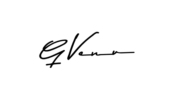 Also we have G Venu name is the best signature style. Create professional handwritten signature collection using Asem Kandis PERSONAL USE autograph style. G Venu signature style 9 images and pictures png