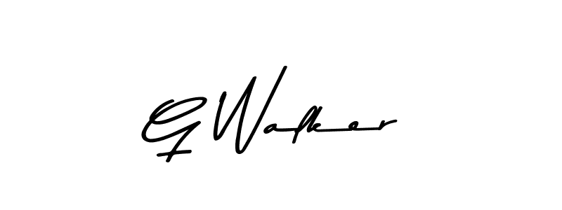 Also You can easily find your signature by using the search form. We will create G Walker name handwritten signature images for you free of cost using Asem Kandis PERSONAL USE sign style. G Walker signature style 9 images and pictures png