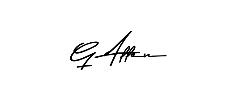 if you are searching for the best signature style for your name G. Allen. so please give up your signature search. here we have designed multiple signature styles  using Asem Kandis PERSONAL USE. G. Allen signature style 9 images and pictures png