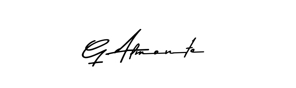 G. Almonte stylish signature style. Best Handwritten Sign (Asem Kandis PERSONAL USE) for my name. Handwritten Signature Collection Ideas for my name G. Almonte. G. Almonte signature style 9 images and pictures png