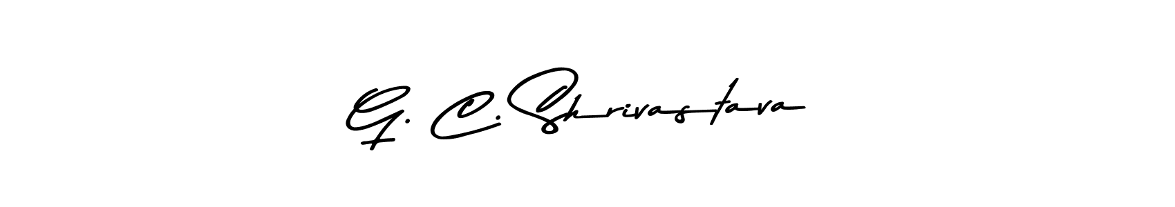 if you are searching for the best signature style for your name G. C. Shrivastava. so please give up your signature search. here we have designed multiple signature styles  using Asem Kandis PERSONAL USE. G. C. Shrivastava signature style 9 images and pictures png