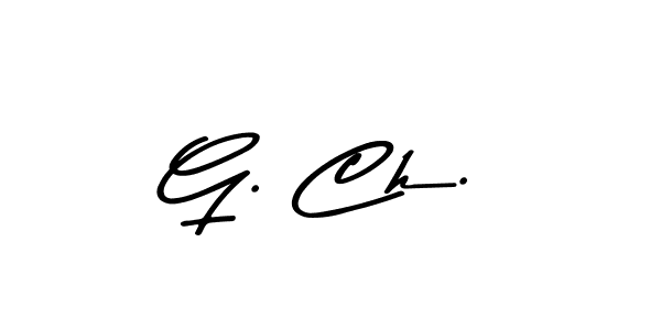 You should practise on your own different ways (Asem Kandis PERSONAL USE) to write your name (G. Ch.) in signature. don't let someone else do it for you. G. Ch. signature style 9 images and pictures png