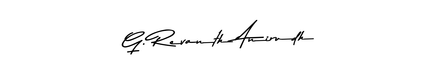 How to make G. Revanth Anirudh signature? Asem Kandis PERSONAL USE is a professional autograph style. Create handwritten signature for G. Revanth Anirudh name. G. Revanth Anirudh signature style 9 images and pictures png