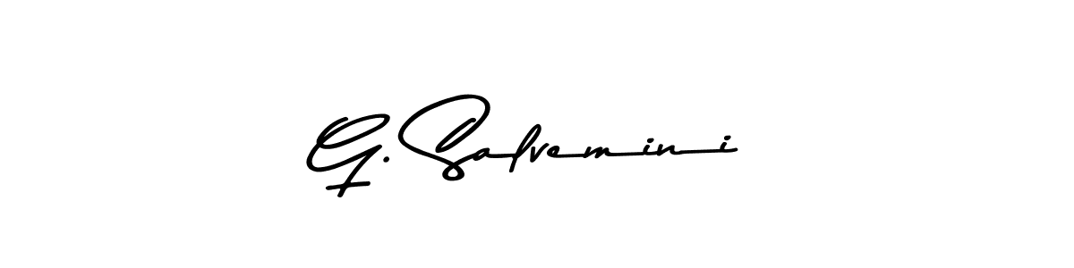 How to make G. Salvemini signature? Asem Kandis PERSONAL USE is a professional autograph style. Create handwritten signature for G. Salvemini name. G. Salvemini signature style 9 images and pictures png