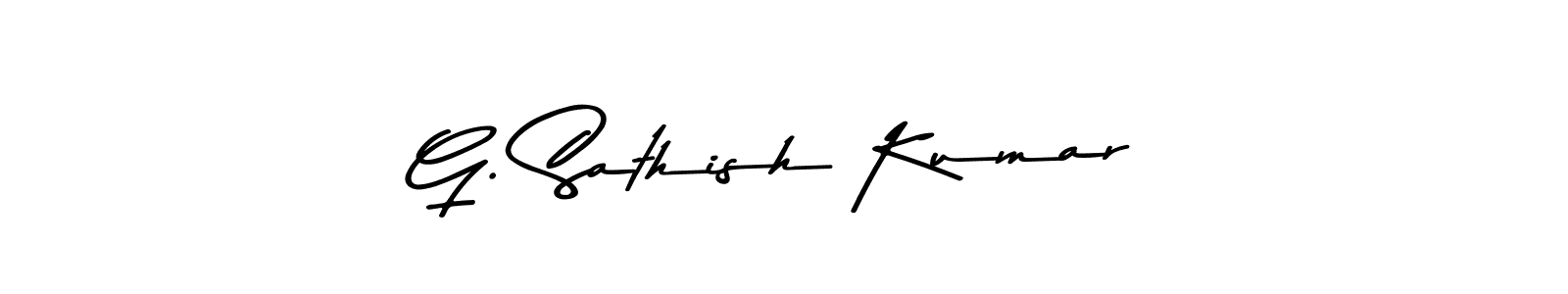 It looks lik you need a new signature style for name G. Sathish Kumar. Design unique handwritten (Asem Kandis PERSONAL USE) signature with our free signature maker in just a few clicks. G. Sathish Kumar signature style 9 images and pictures png