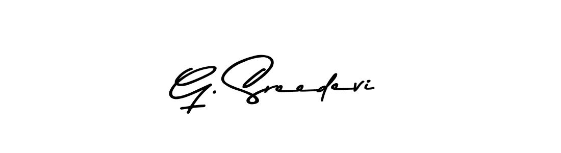 Make a short G. Sreedevi signature style. Manage your documents anywhere anytime using Asem Kandis PERSONAL USE. Create and add eSignatures, submit forms, share and send files easily. G. Sreedevi signature style 9 images and pictures png
