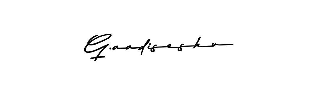 How to Draw G.aadiseshu signature style? Asem Kandis PERSONAL USE is a latest design signature styles for name G.aadiseshu. G.aadiseshu signature style 9 images and pictures png