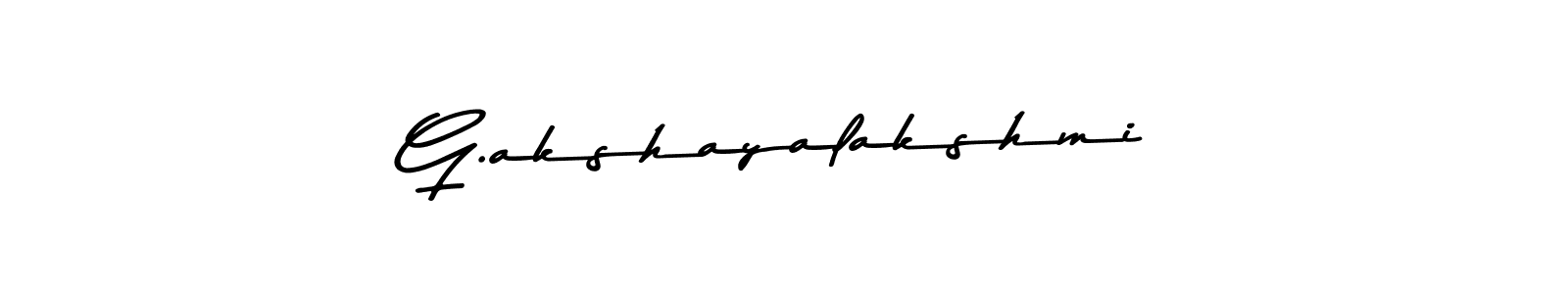 G.akshayalakshmi stylish signature style. Best Handwritten Sign (Asem Kandis PERSONAL USE) for my name. Handwritten Signature Collection Ideas for my name G.akshayalakshmi. G.akshayalakshmi signature style 9 images and pictures png