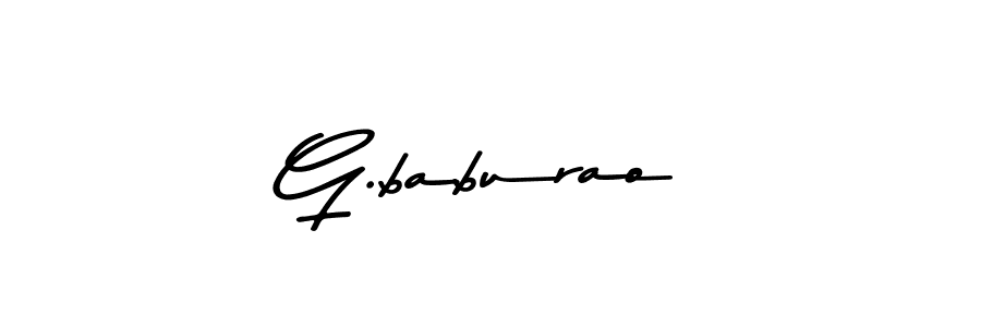 Similarly Asem Kandis PERSONAL USE is the best handwritten signature design. Signature creator online .You can use it as an online autograph creator for name G.baburao. G.baburao signature style 9 images and pictures png