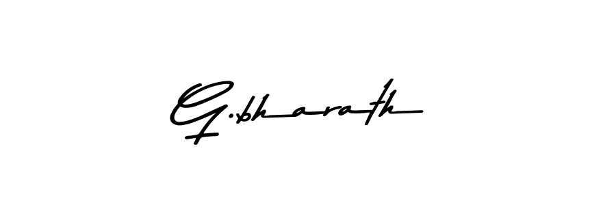 G.bharath stylish signature style. Best Handwritten Sign (Asem Kandis PERSONAL USE) for my name. Handwritten Signature Collection Ideas for my name G.bharath. G.bharath signature style 9 images and pictures png