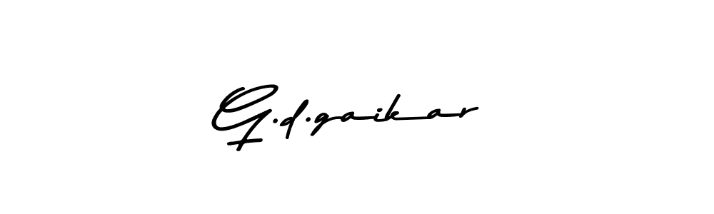 This is the best signature style for the G.d.gaikar name. Also you like these signature font (Asem Kandis PERSONAL USE). Mix name signature. G.d.gaikar signature style 9 images and pictures png