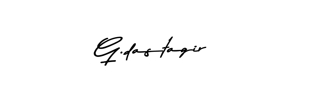 G.dastagir stylish signature style. Best Handwritten Sign (Asem Kandis PERSONAL USE) for my name. Handwritten Signature Collection Ideas for my name G.dastagir. G.dastagir signature style 9 images and pictures png