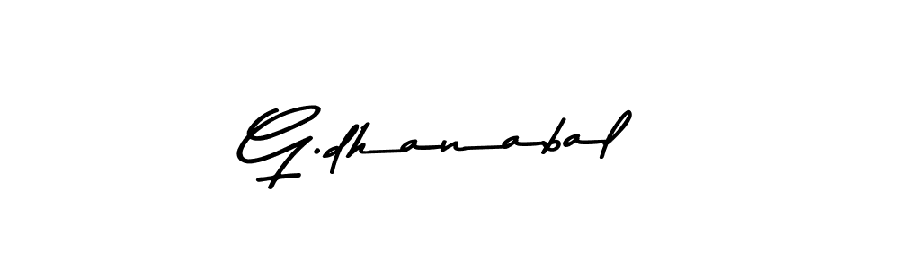 Also You can easily find your signature by using the search form. We will create G.dhanabal name handwritten signature images for you free of cost using Asem Kandis PERSONAL USE sign style. G.dhanabal signature style 9 images and pictures png