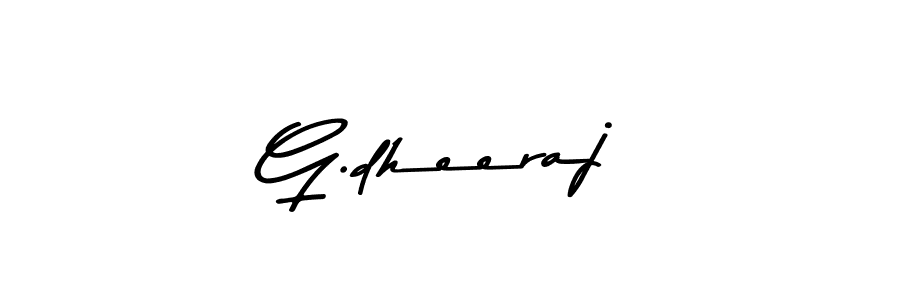 Also You can easily find your signature by using the search form. We will create G.dheeraj name handwritten signature images for you free of cost using Asem Kandis PERSONAL USE sign style. G.dheeraj signature style 9 images and pictures png