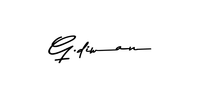 Similarly Asem Kandis PERSONAL USE is the best handwritten signature design. Signature creator online .You can use it as an online autograph creator for name G.diwan. G.diwan signature style 9 images and pictures png