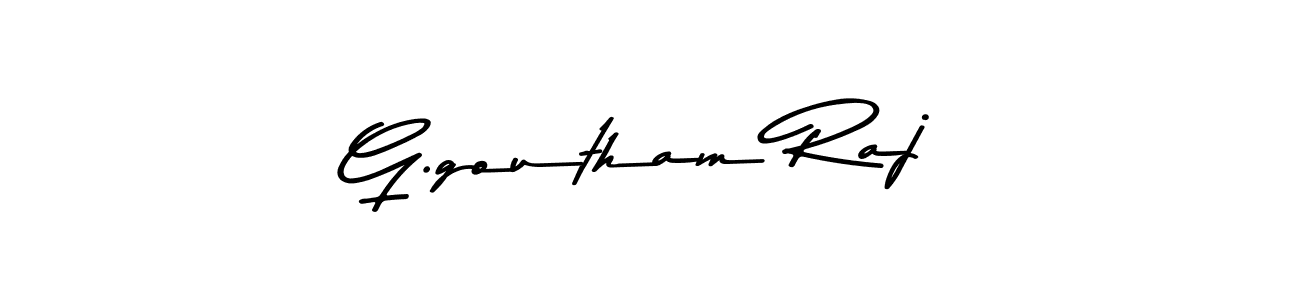 How to make G.goutham Raj signature? Asem Kandis PERSONAL USE is a professional autograph style. Create handwritten signature for G.goutham Raj name. G.goutham Raj signature style 9 images and pictures png