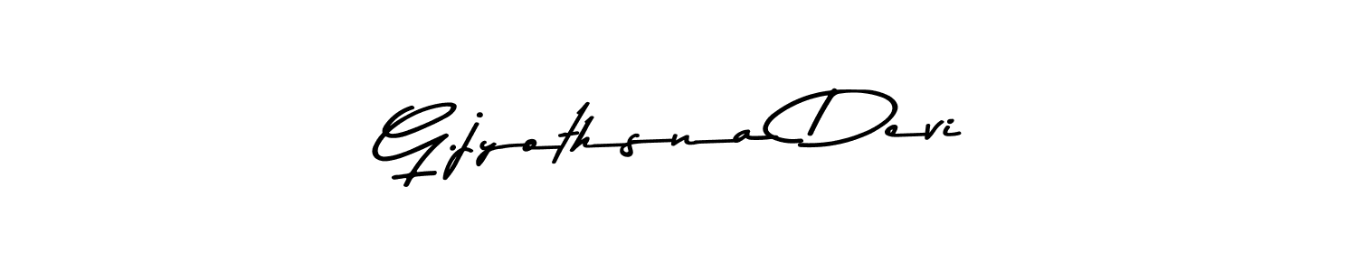 Use a signature maker to create a handwritten signature online. With this signature software, you can design (Asem Kandis PERSONAL USE) your own signature for name G.jyothsna Devi. G.jyothsna Devi signature style 9 images and pictures png