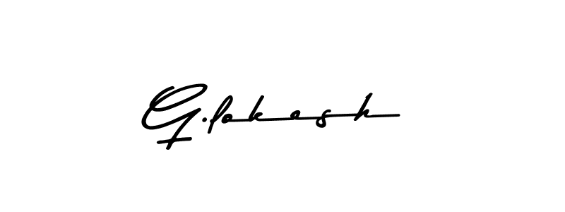 Make a beautiful signature design for name G.lokesh. Use this online signature maker to create a handwritten signature for free. G.lokesh signature style 9 images and pictures png