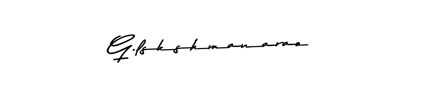 G.lskshmanarao stylish signature style. Best Handwritten Sign (Asem Kandis PERSONAL USE) for my name. Handwritten Signature Collection Ideas for my name G.lskshmanarao. G.lskshmanarao signature style 9 images and pictures png