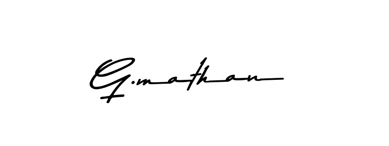 Asem Kandis PERSONAL USE is a professional signature style that is perfect for those who want to add a touch of class to their signature. It is also a great choice for those who want to make their signature more unique. Get G.mathan name to fancy signature for free. G.mathan signature style 9 images and pictures png