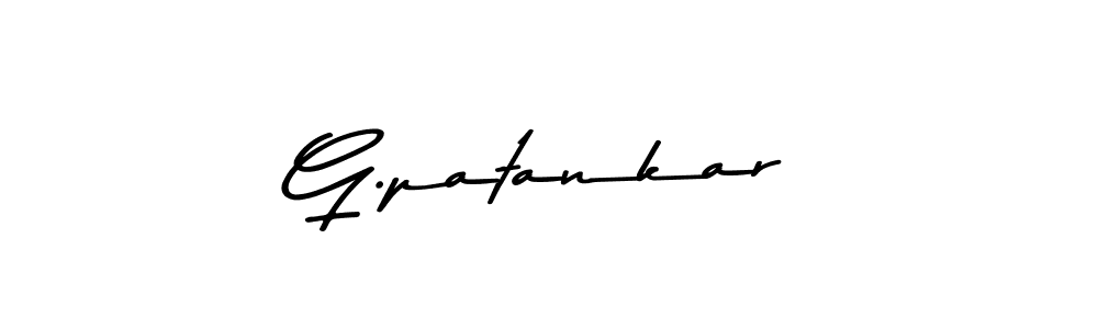 How to Draw G.patankar signature style? Asem Kandis PERSONAL USE is a latest design signature styles for name G.patankar. G.patankar signature style 9 images and pictures png