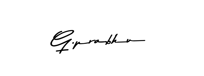 Similarly Asem Kandis PERSONAL USE is the best handwritten signature design. Signature creator online .You can use it as an online autograph creator for name G.prabhu. G.prabhu signature style 9 images and pictures png