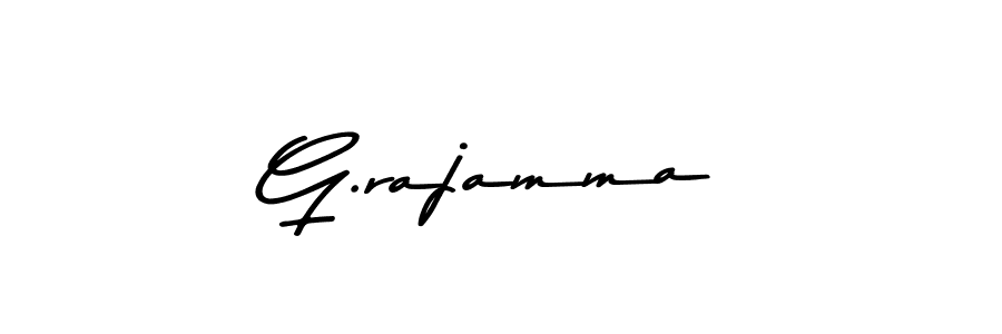 G.rajamma stylish signature style. Best Handwritten Sign (Asem Kandis PERSONAL USE) for my name. Handwritten Signature Collection Ideas for my name G.rajamma. G.rajamma signature style 9 images and pictures png