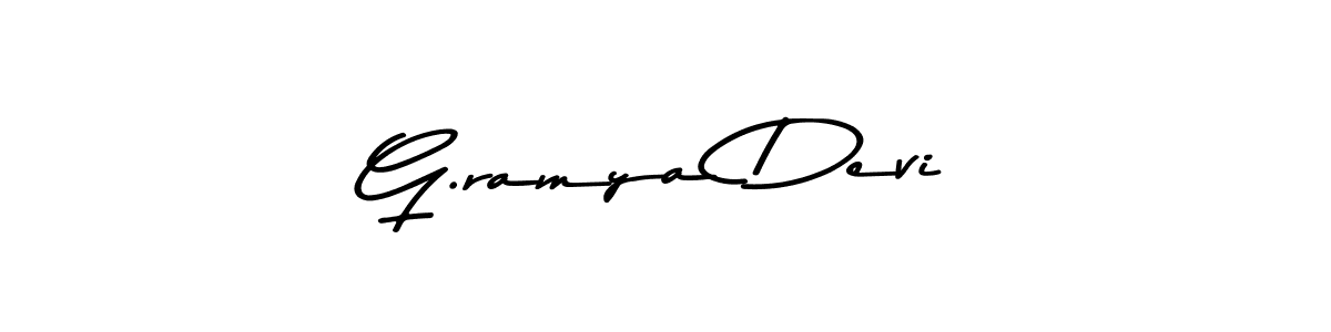 Also we have G.ramya Devi name is the best signature style. Create professional handwritten signature collection using Asem Kandis PERSONAL USE autograph style. G.ramya Devi signature style 9 images and pictures png