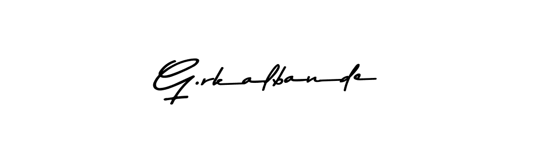 Also You can easily find your signature by using the search form. We will create G.rkalbande name handwritten signature images for you free of cost using Asem Kandis PERSONAL USE sign style. G.rkalbande signature style 9 images and pictures png