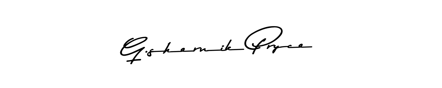 Make a beautiful signature design for name G.shernik Pryce. Use this online signature maker to create a handwritten signature for free. G.shernik Pryce signature style 9 images and pictures png