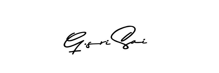 G.sri Sai stylish signature style. Best Handwritten Sign (Asem Kandis PERSONAL USE) for my name. Handwritten Signature Collection Ideas for my name G.sri Sai. G.sri Sai signature style 9 images and pictures png