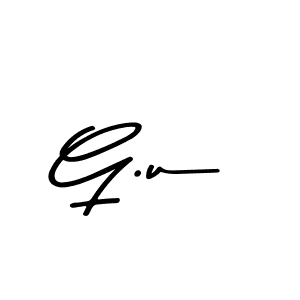 Use a signature maker to create a handwritten signature online. With this signature software, you can design (Asem Kandis PERSONAL USE) your own signature for name G.u. G.u signature style 9 images and pictures png